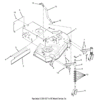 Frame And Front Caster