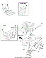 Engine, Exhaust, Belts and Idlers