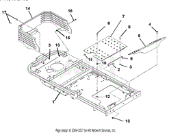 Frame, Engine Guard and Foot Rest