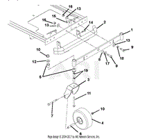 Front Axle, Tires and Bumper