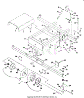 MOWER FRAME