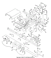 MOWER FRAME