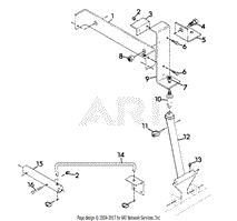 WING MOWER ADAPTER KIT FOR PRO MASTER POWER UNITS