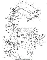 MOWER FRAME