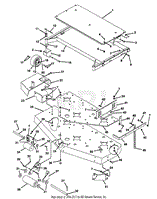 MOWER FRAME