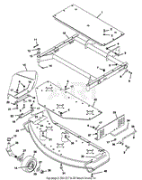 MOWER FRAME