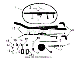 Mower Deck Replacement Kit 42-Inch To 40-Inch