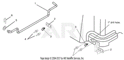 Bagger Prop Rod Kit PN 51513200