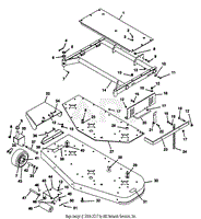 MOWER FRAME