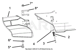 Plastic Discharge Chute Kit PN 51517100