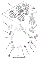 Brake Replacement Kit (Two Sides) PN 58904200