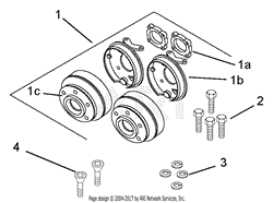 Brake Replacement Kit (Single Side) PN 58904300