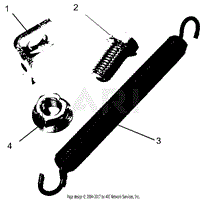 Intermediate Z Brake Return Spring Kit PN 59205400