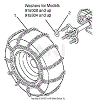 Tire Chains &amp; Wheel Spacer Kit