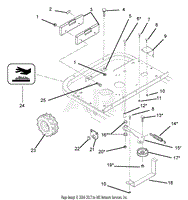 Wheels, Counterweights, And Cold Start Assembly