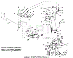 Snow Chute and Chute Crank