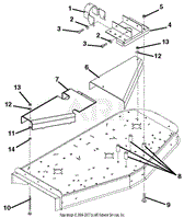 Mower Deck - Belt Guards