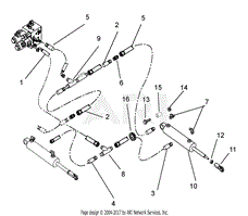 Lift Cylinder And Fittings