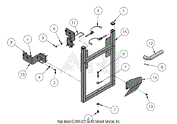 Pro Series 3 Bag Catcher System Installation Leg Set Parts List