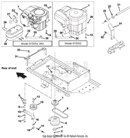 Engine, Exhaust, Belts And Idlers