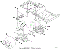 Transaxle, Dump Valves And Rear Wheels