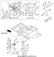 Engine, Exhaust, Belts And Idlers