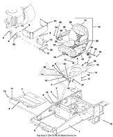 Seat, Foot Plate and Bumper