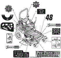 Decals - Style, Pro-Turn 148