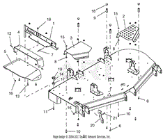 Chute &amp; Belt Covers, 60&quot; Deck