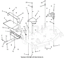 Chute &amp; Belt Covers, 48&quot; Deck