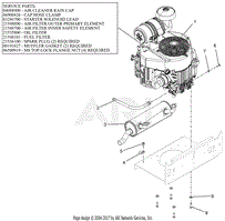 Engine - Kawasaki FX691