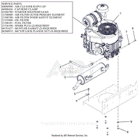 Parts List 18 - Engine - Kawasaki FX691V