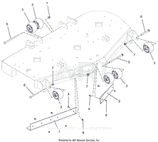 Parts List 5 - Anti-Scalp Wheels - 60 Inch