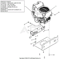 Engine - Kohler EZT740 EFI