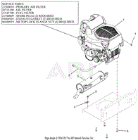 Engine - Kohler EZT740 EFI