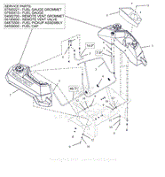 Parts List 18 - Fuel System - Kohler - EFI