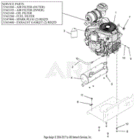 Engine - Yamaha MX800V