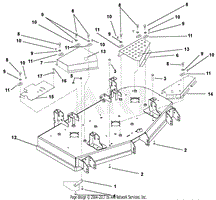 Mower Deck And Belt Covers - Rear Discharge