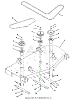 Deck, Belts, Blades And Spindles