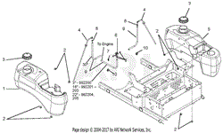 Fuel System, Serial No. 000101 - 002499