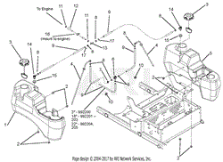 Fuel System, Serial No. 002500 - Up