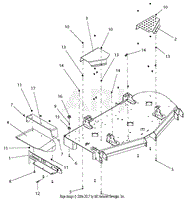 Chute And Belt Covers - 60&quot; Deck