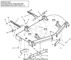 Deck Mount - 60&quot; Deck