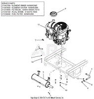 Engine - Kawasaki FX850