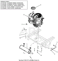 Engine - Kawasaki FX850