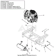 Engine - Kohler ECV749