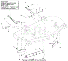 Stabilizer Arms And Baffles - 60-Inch Deck