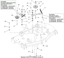 Idlers And Sheaves - 60-Inch Deck