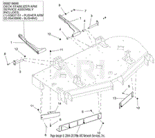 Stabilizer Arms And Baffles - 60-Inch Deck