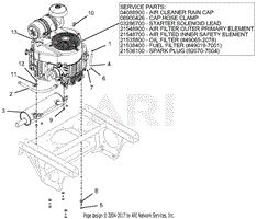 Engine - Kawasaki FX730